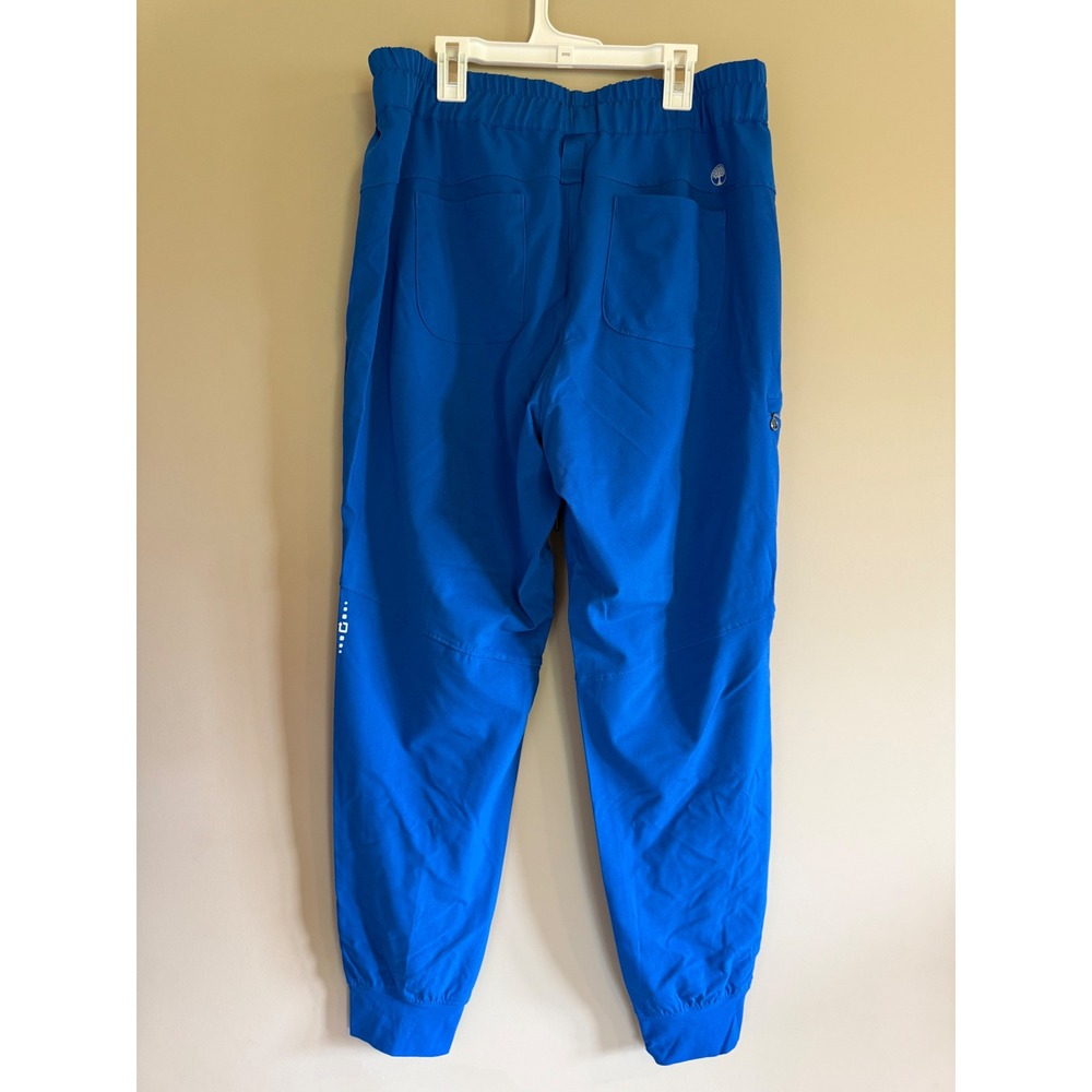 Healing Hands HH Works Women Royal Blue Jogger Scrub Pants Size Large - Picture 2 of 4